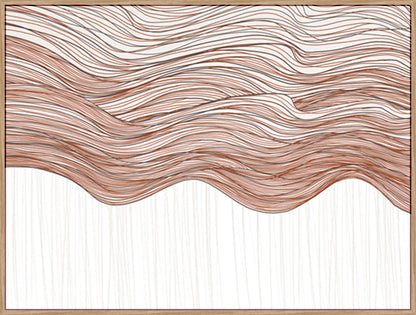 Rippled Lines - Movement - Canvas
