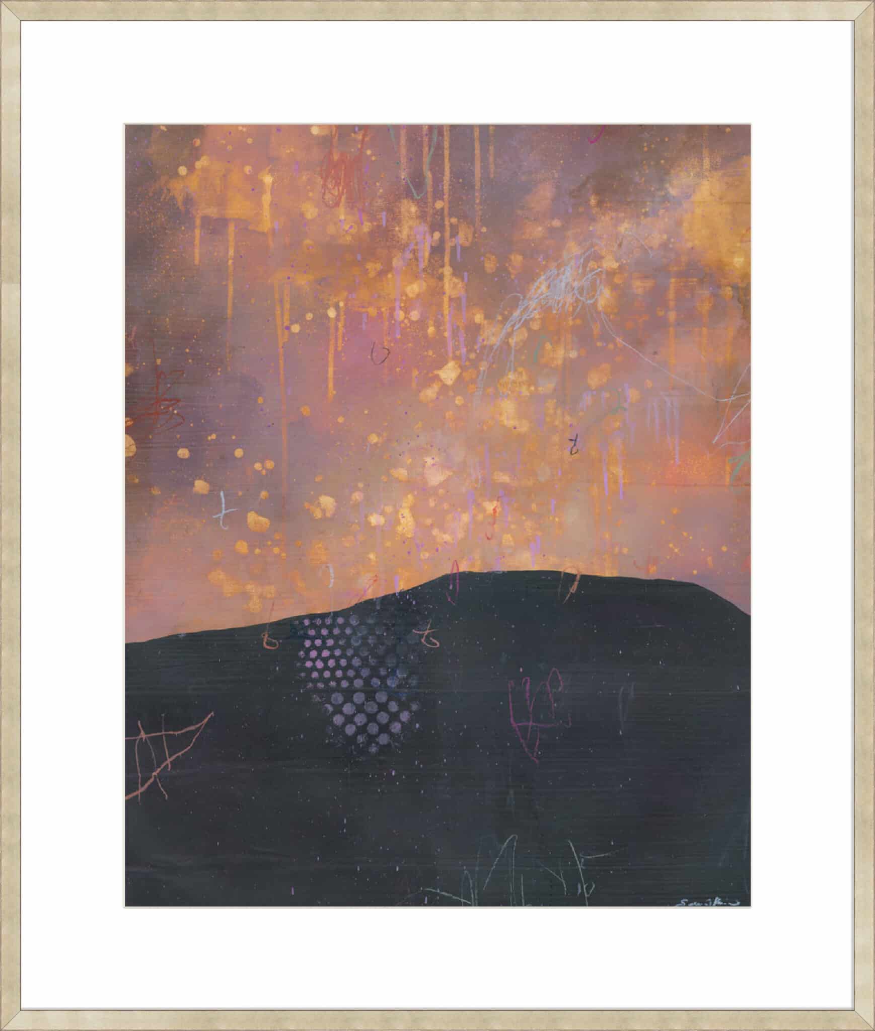 Galaxies Landscape 2 - 10cm Mount Board Sm. Box Champagne