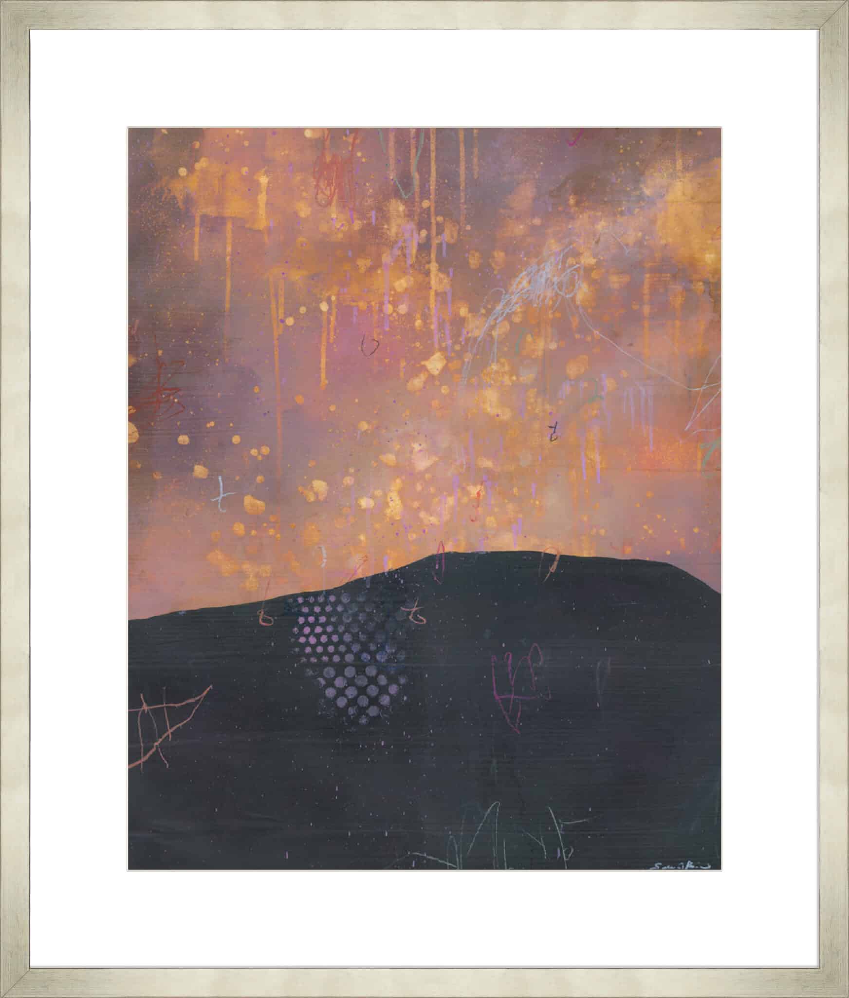 Galaxies Landscape 2 - 10cm Mount Board Med. Box Champagne