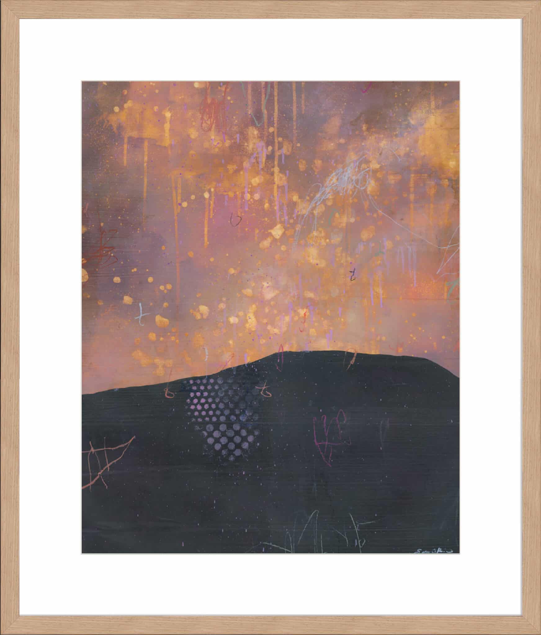 Galaxies Landscape 2 - 10cm Mount Board Lg. Box Natural
