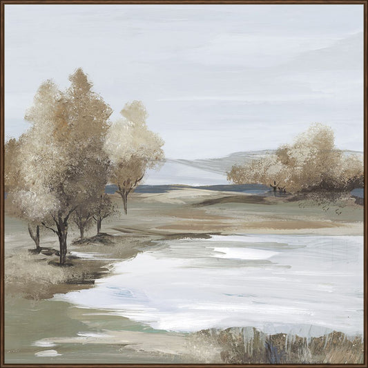 Quiet Serenity - Embellished Canvas