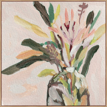 Glass Bouquet III - Canvas