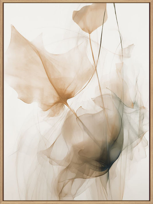 Floral Transparency II - Canvas