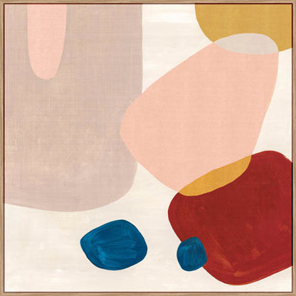 Pink Pebbles III - Canvas
