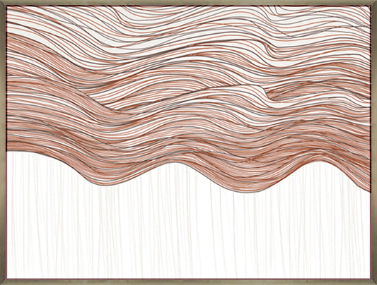 Rippled Lines - Movement - Canvas