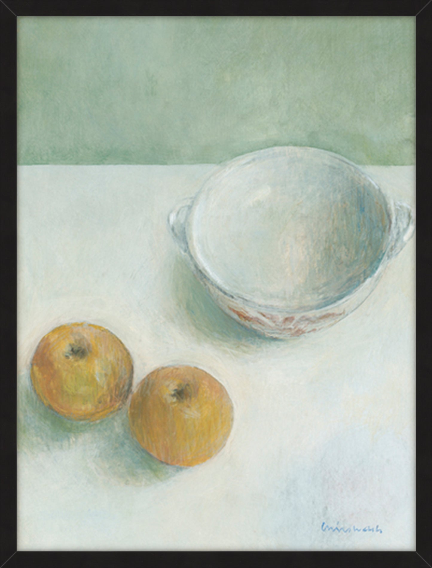Russet Apples and Bowl