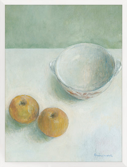 Russet Apples and Bowl