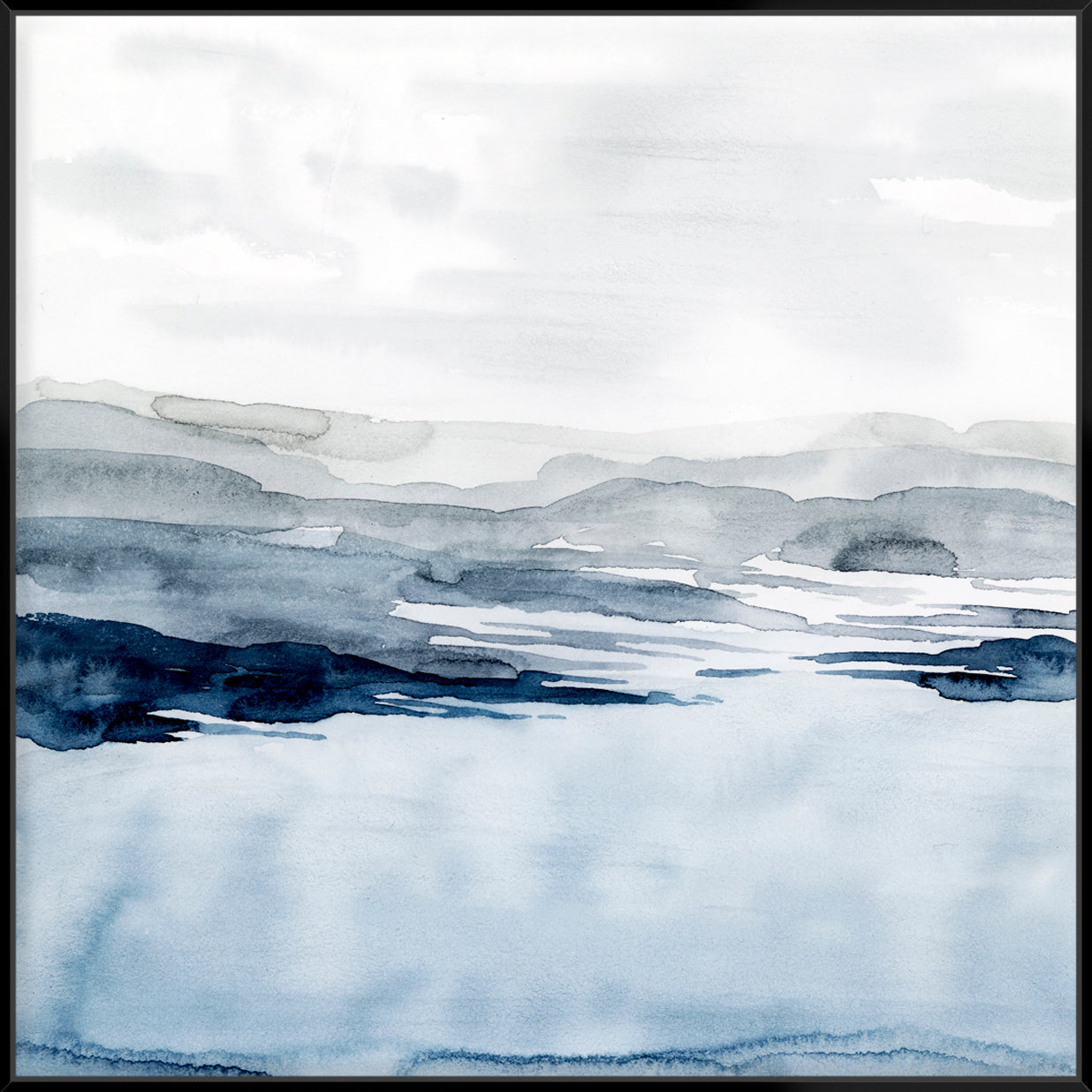 Faded Horizon I - Canvas