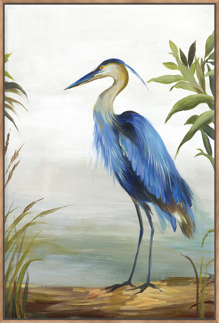Blue Heron - Canvas