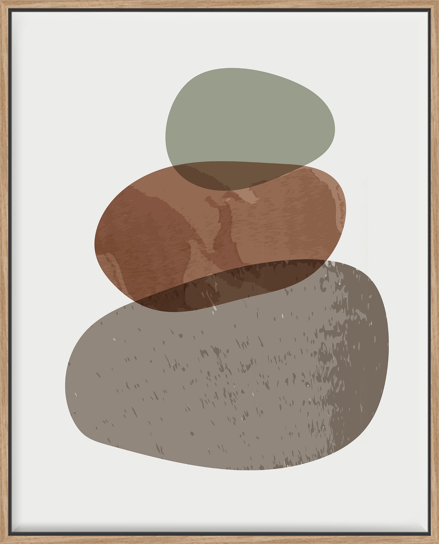 Olive Terracotta Stones II