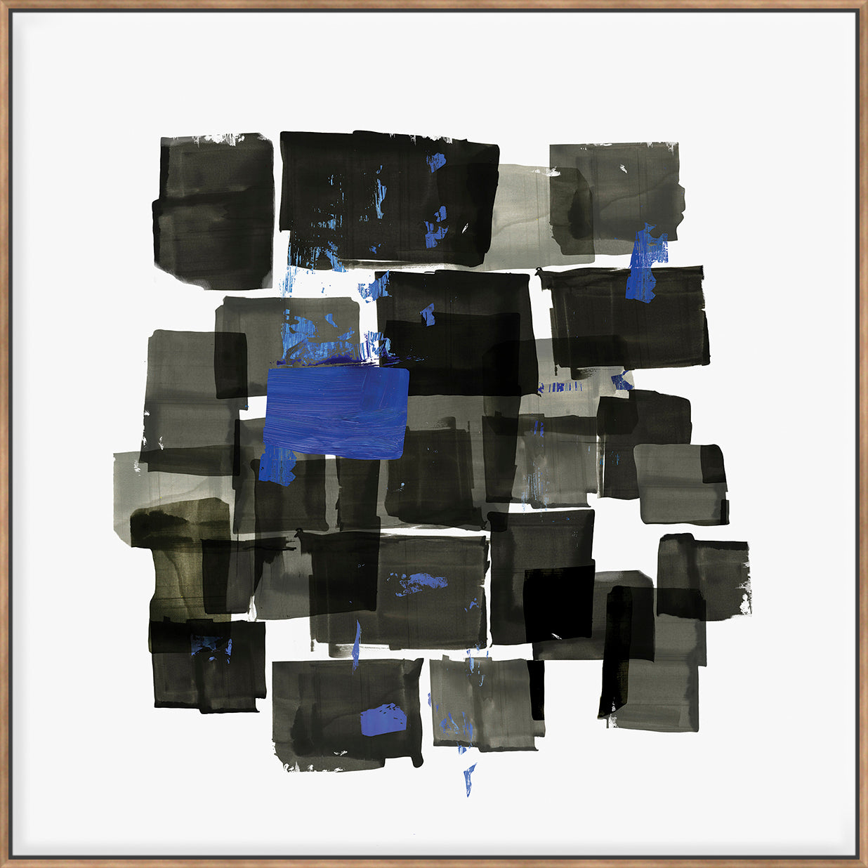 Black Tiles - Canvas