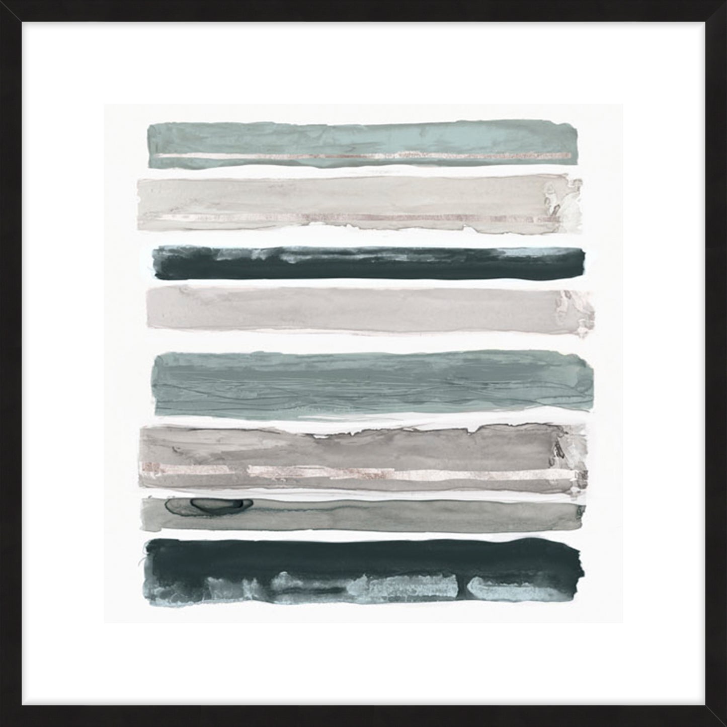 Teal Rothko’s Stripes I