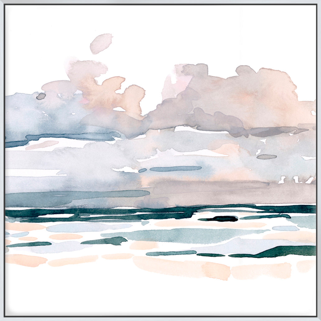 Soft Coastal Abstract II  - Canvas