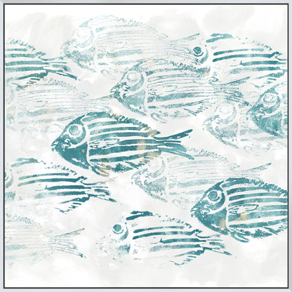 Sealife Batik II - Canvas