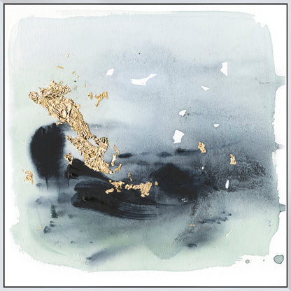 Cerulean & Gold II - Canvas