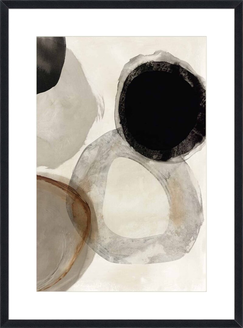 Beige Rings I_B-16-BLK-MB-10