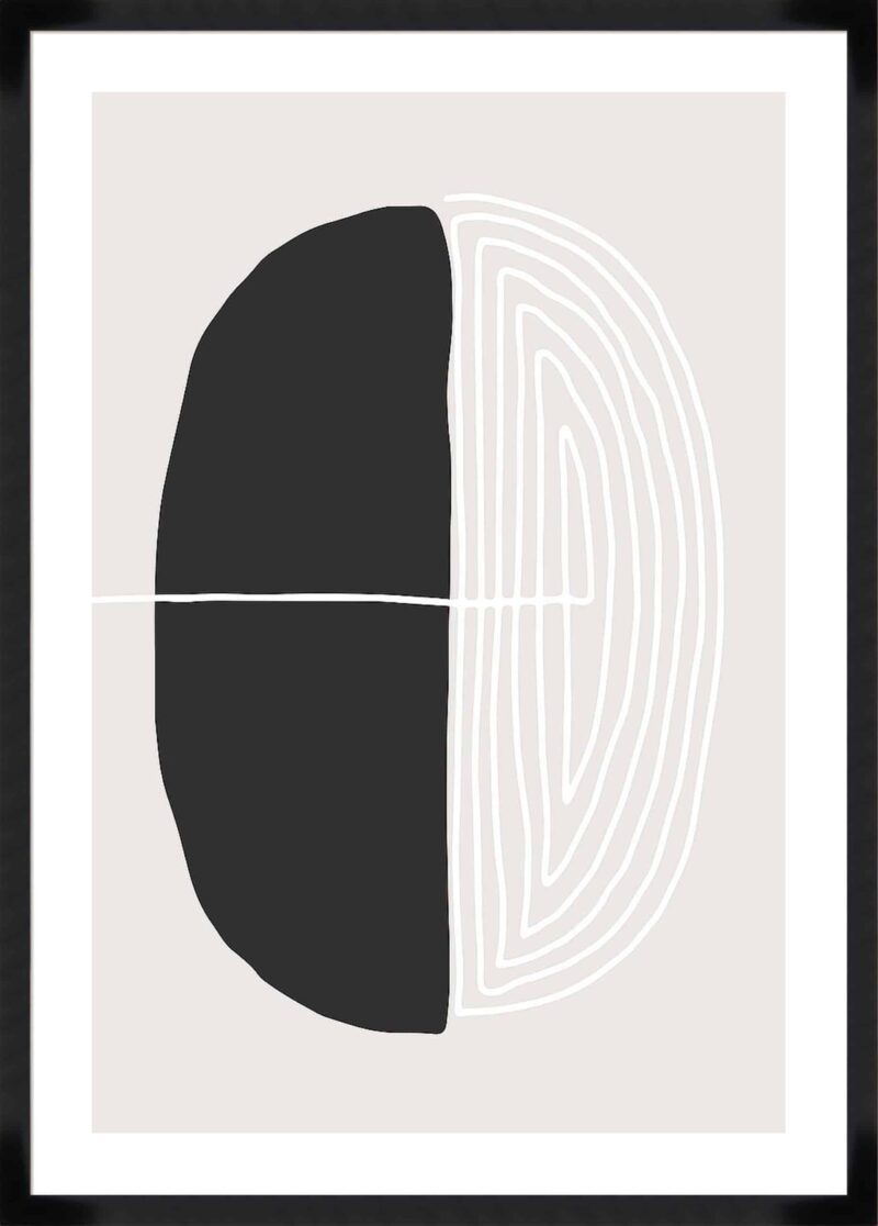 Black and White Oval_B-17-BLK-BL-5