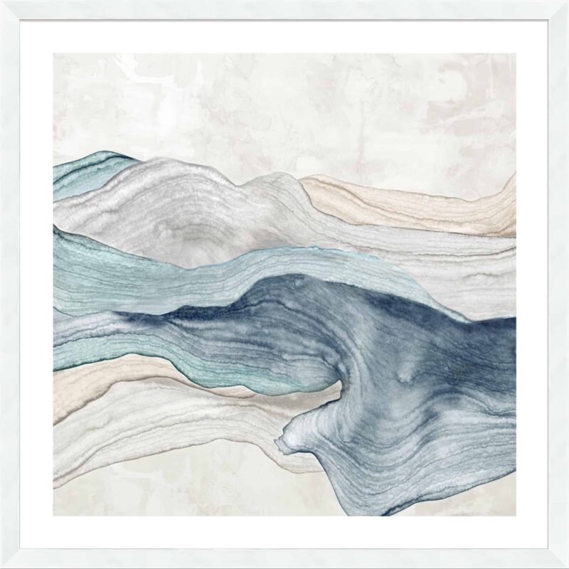 Blue Mountain Flow I_B-18-WHT-WL-5