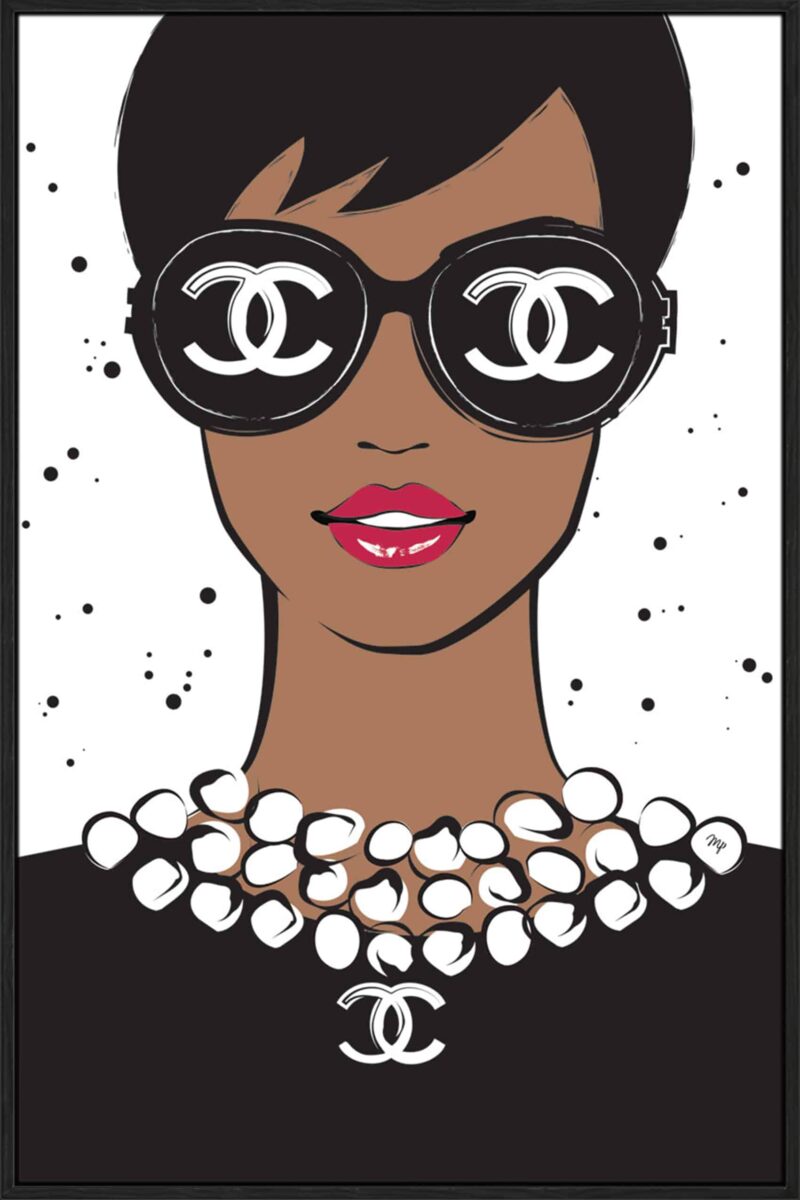 Chanel Glasses_G-1-BLK-STB