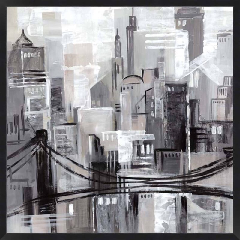 Pink Manhattan Impressions II_B-1-BLK-BB-N