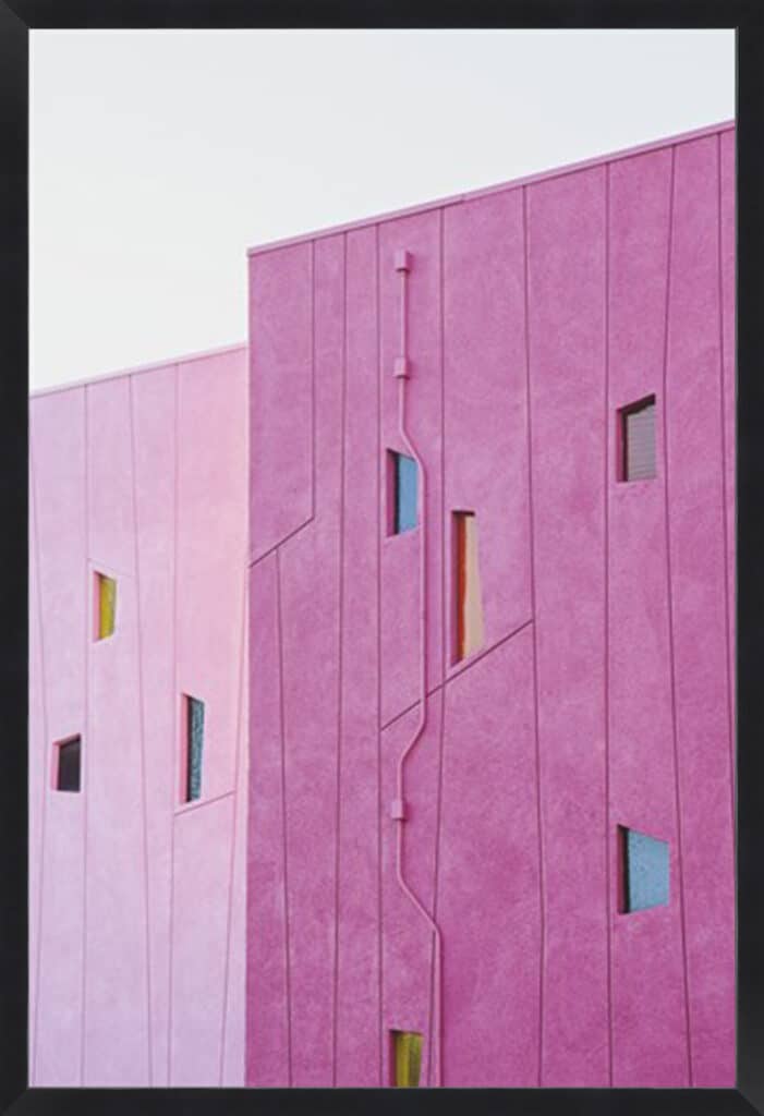 Pinked Perspective Pink Perspective - Framed to Edge - La Grolla