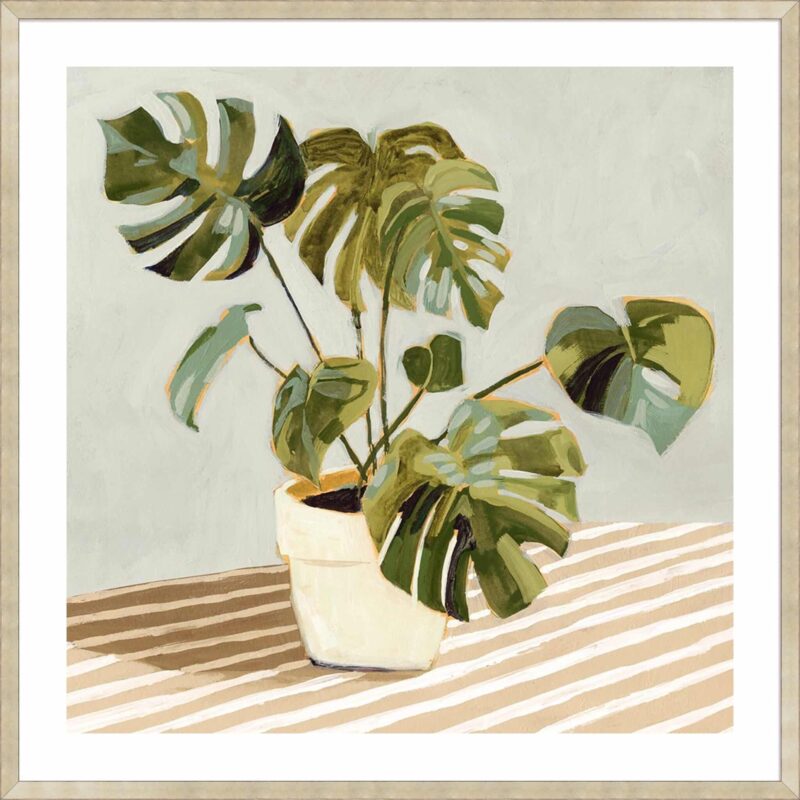 Plant on Stripes II_B-21-CHPG-DP-5