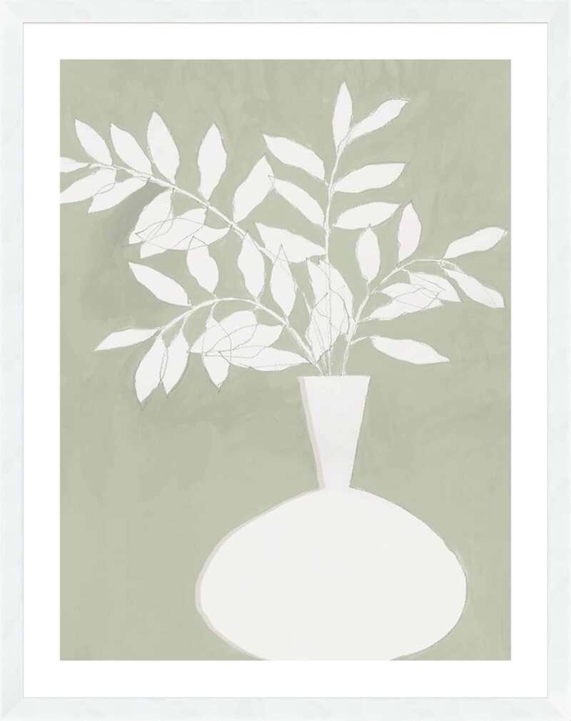 Sage Vase II_B-18-WHT-WL-5