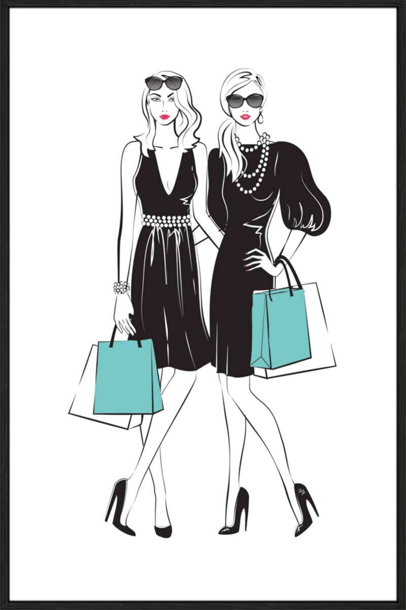 Shopping Friends II_G-1-BLK-STB