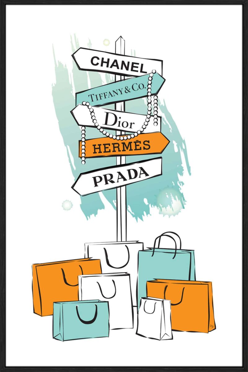 Shopping Sign_G-1-BLK-STB