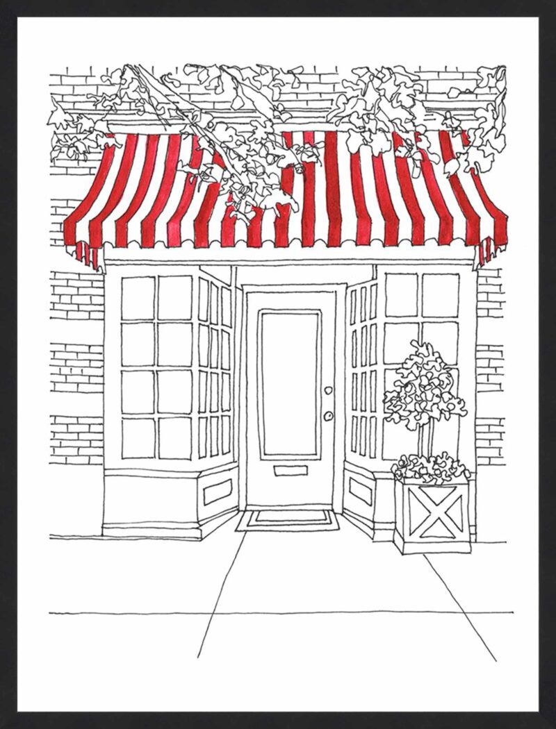 Striped Awning VI_B-15-BLK-SB-N