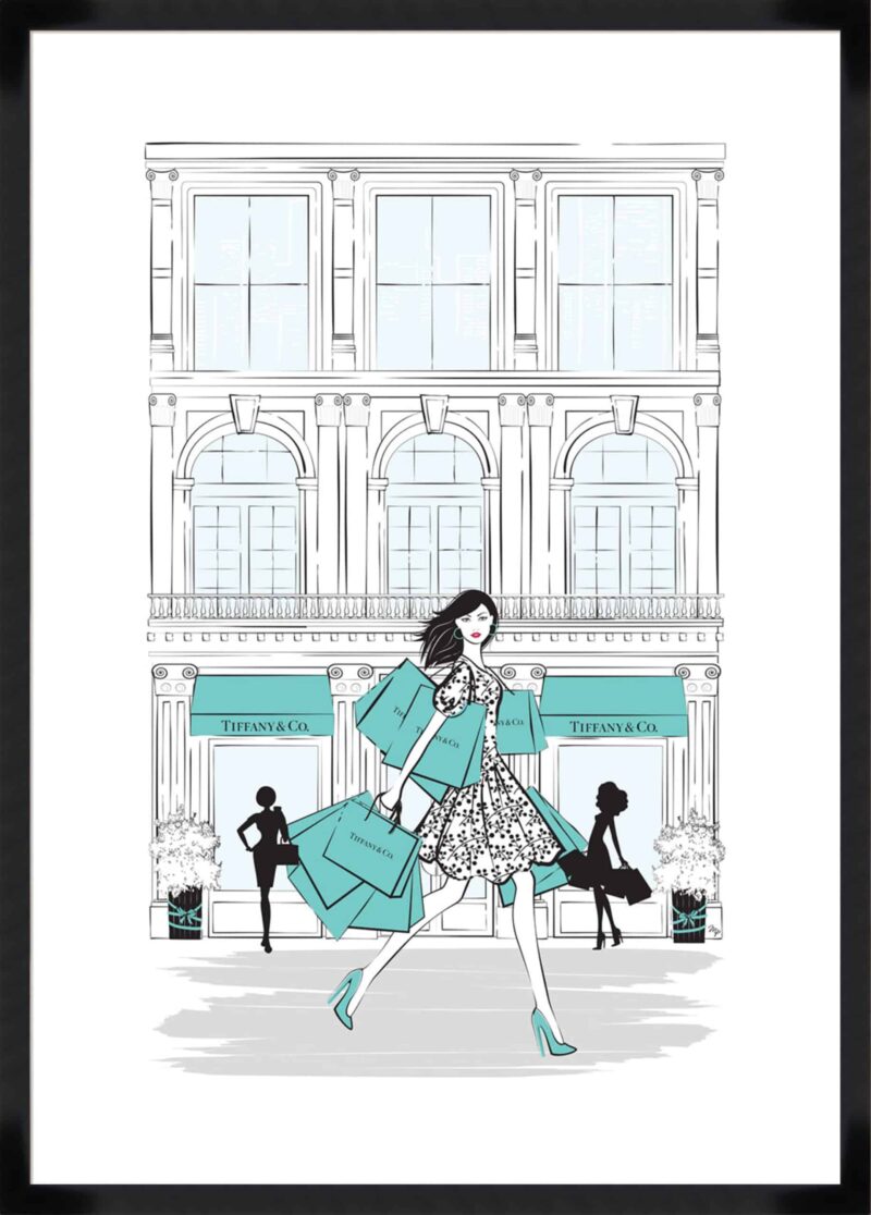 Strolling the Boulevard II_B-17-BLK-BL-5