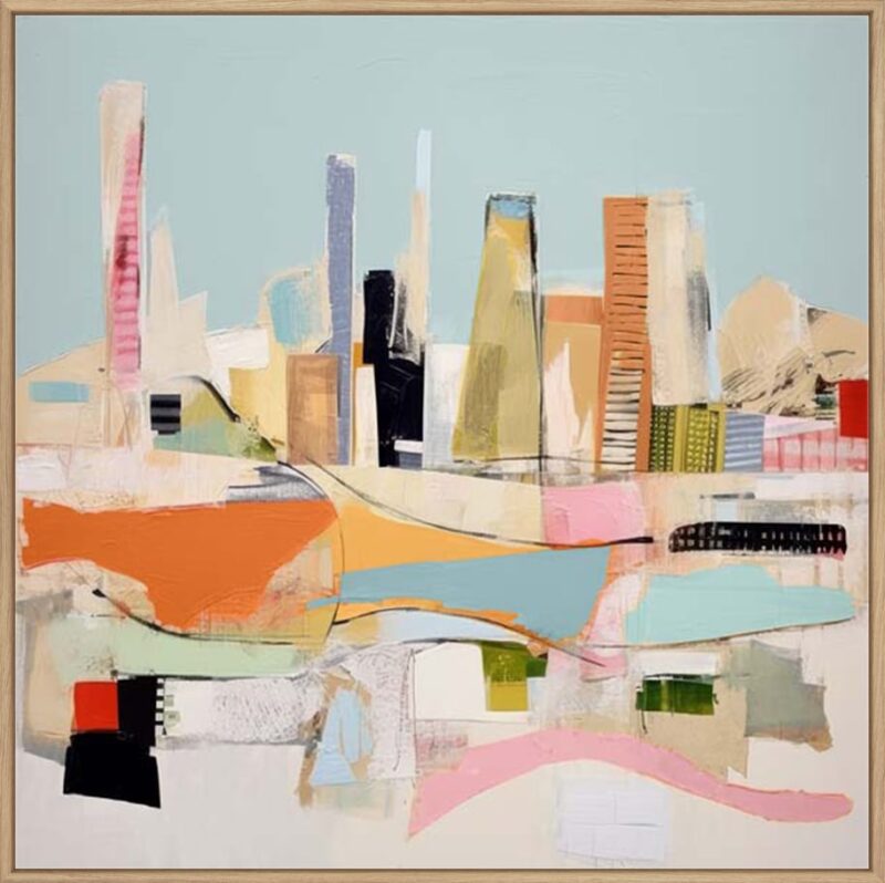 Vibrant Abstract City II_G-11-NAT-S-STN