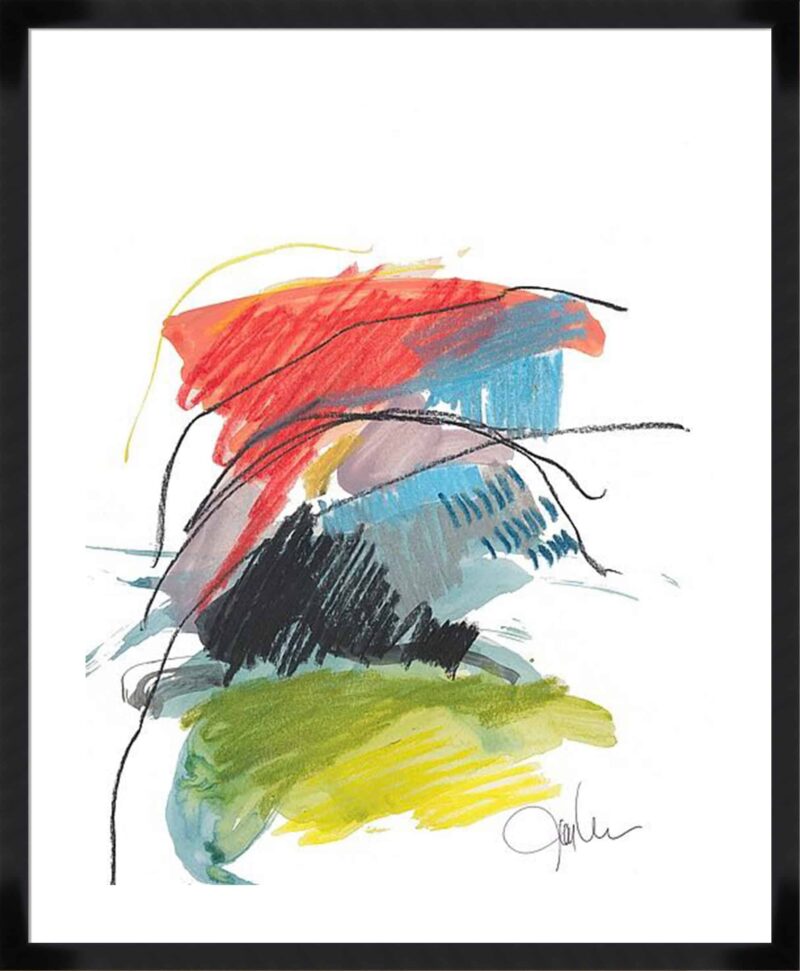 Abstract Landscape IX_B-17-BLK-BL-5