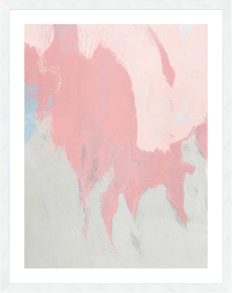 Blushing Abstract II_B-18-WHT-WL-5