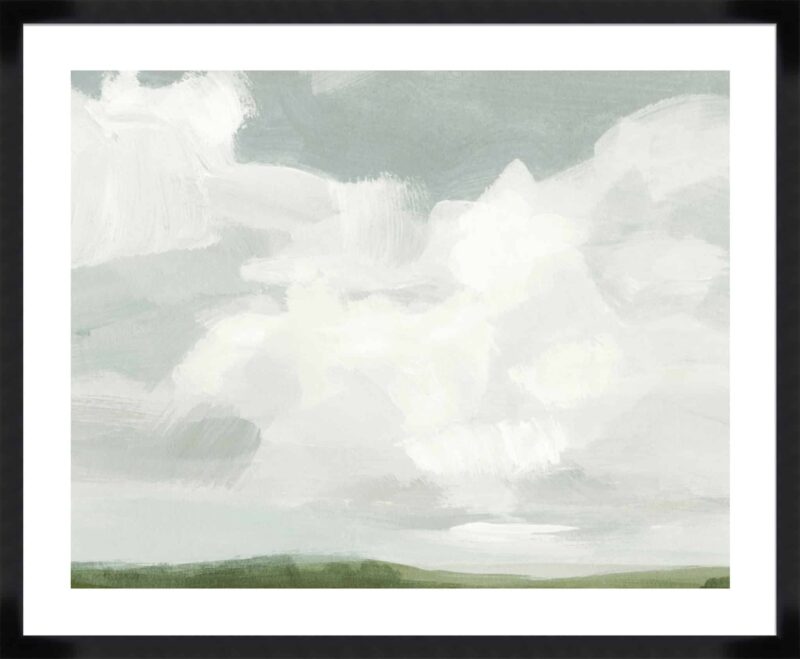 Gray Stone Sky I_B-17-BLK-BL-5