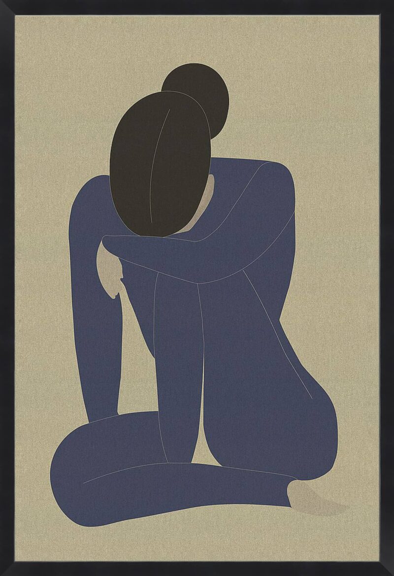 Woman in Thought_B-1-BLK-BB-N