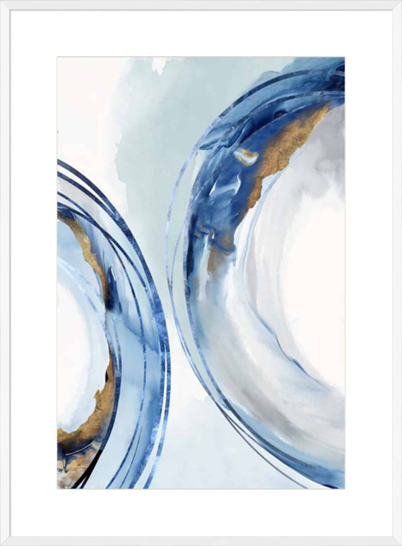 Blue Water Rings II_B-2-WHT-BW-10