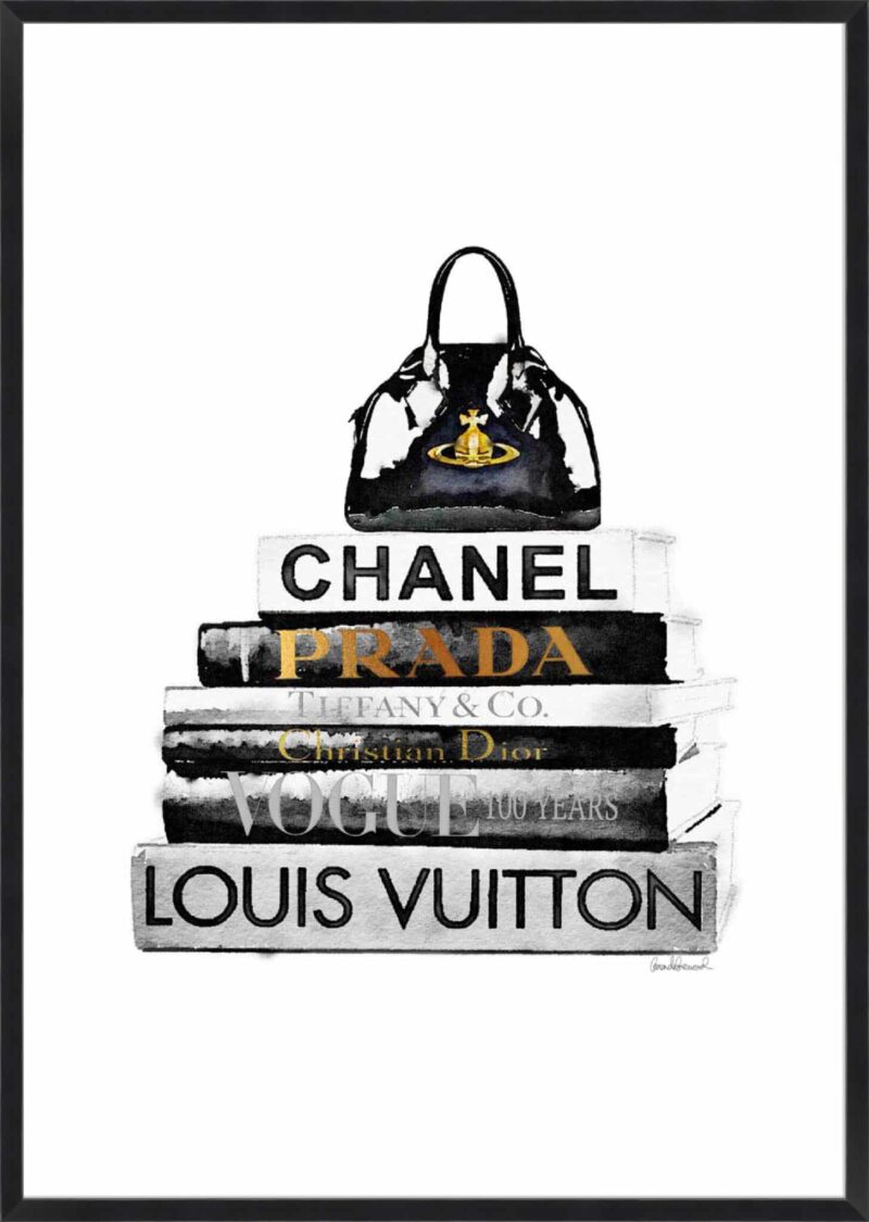 Black Bag Bookstack_B-1-BLK-BB-5