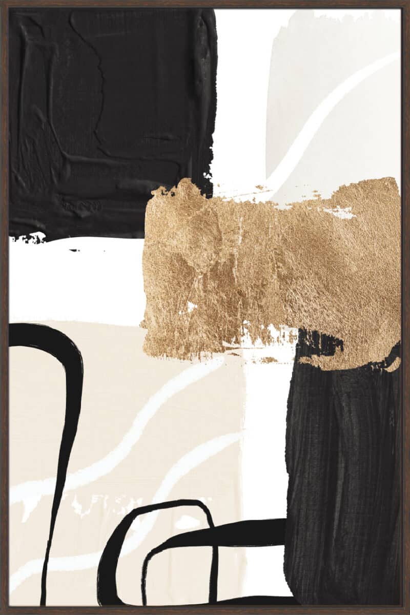 Abstract Black and Gold IV_G-20-WAL-S-STWA