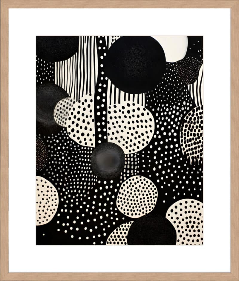 Black and White Abstract I_B-4-NAT-S-MA-10