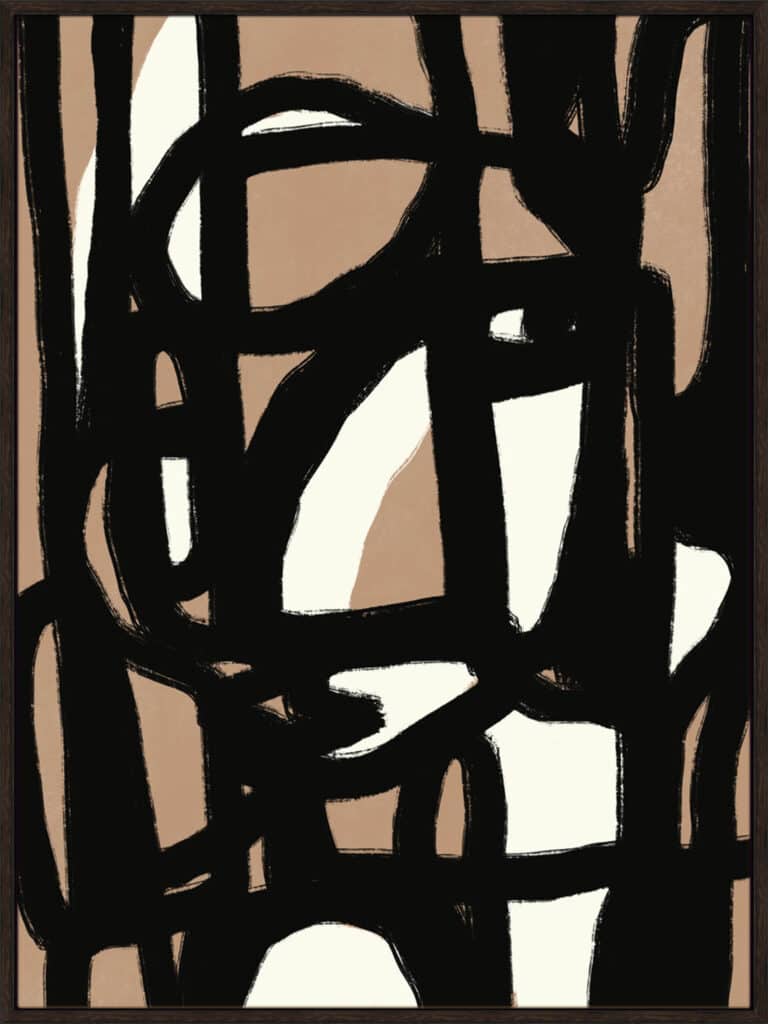 Line Composition Examples Bold Line Composition 1 - Canvas - La Grolla