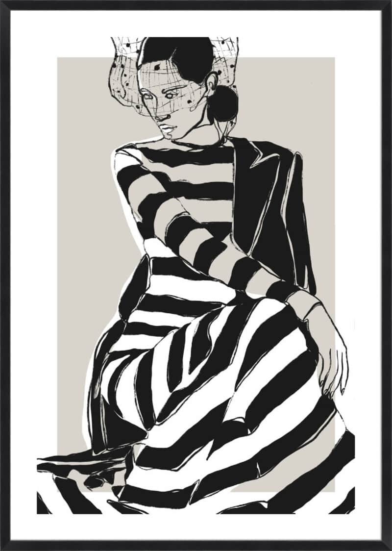 Striped Dress_B-1-BLK-BB-5