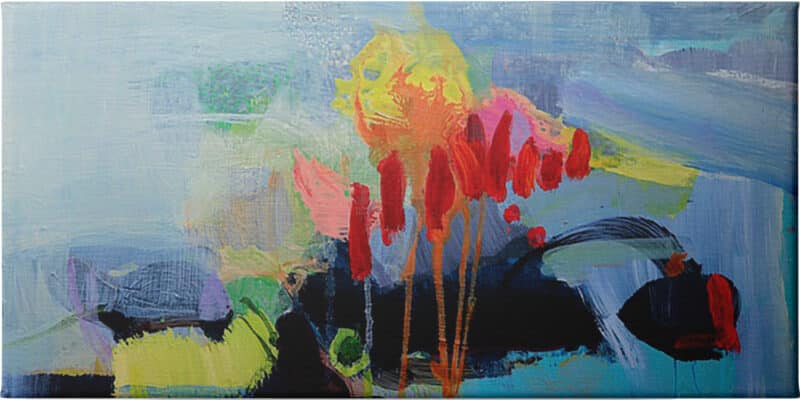 Fluttering My Way Through 3 - Unframed Canvas Unframed Canvas