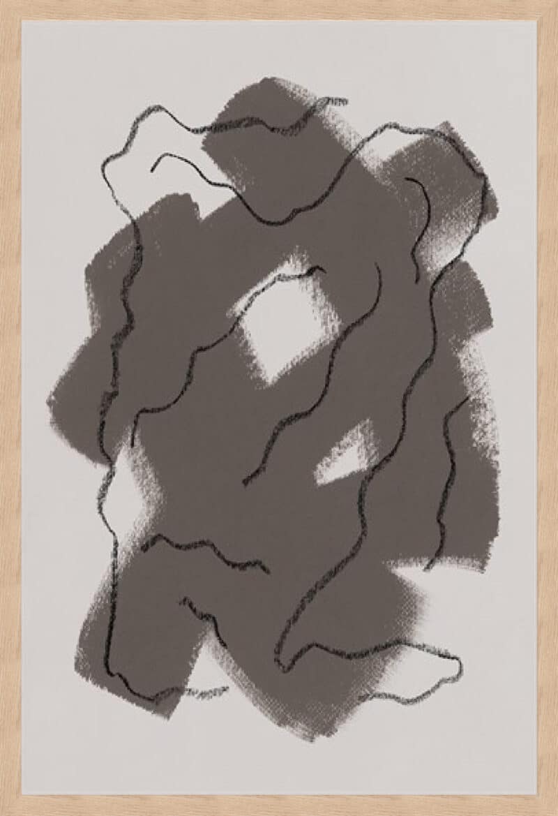 Organic Interpretation - Move - Framed to Edge Box Natural