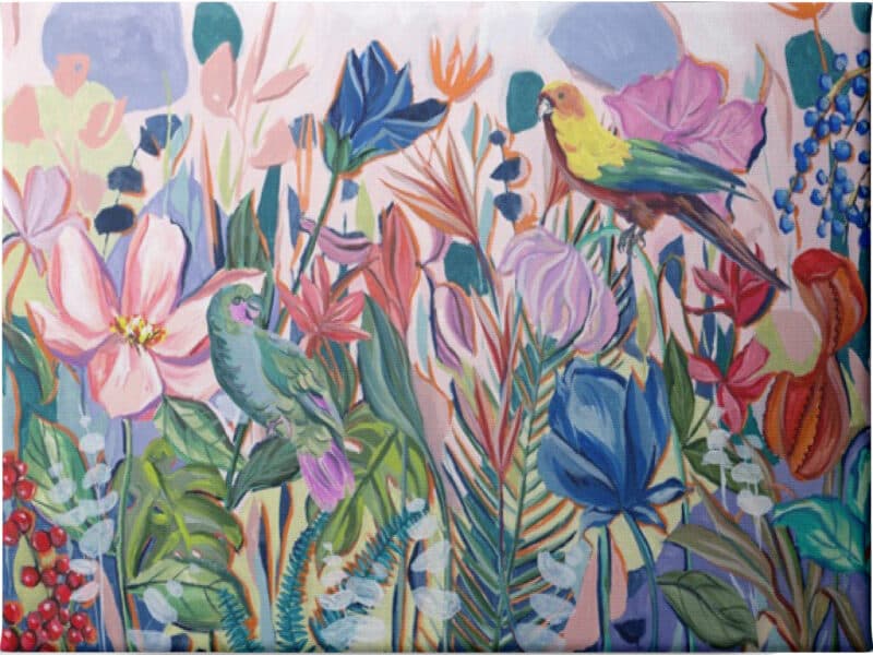 Tropical Paradise Botanica II - Unframed Canvas Unframed Canvas