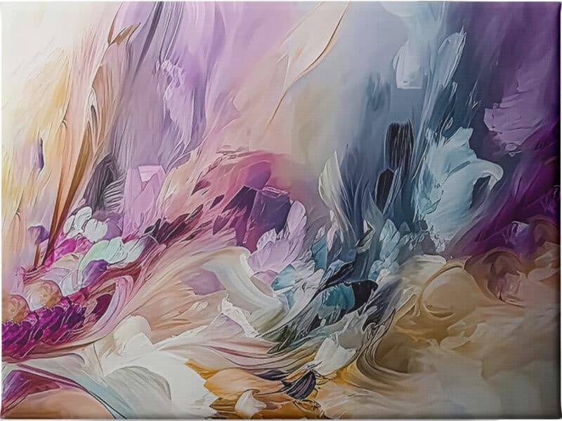 Watercolor Swish II - Unframed Canvas Unframed Canvas