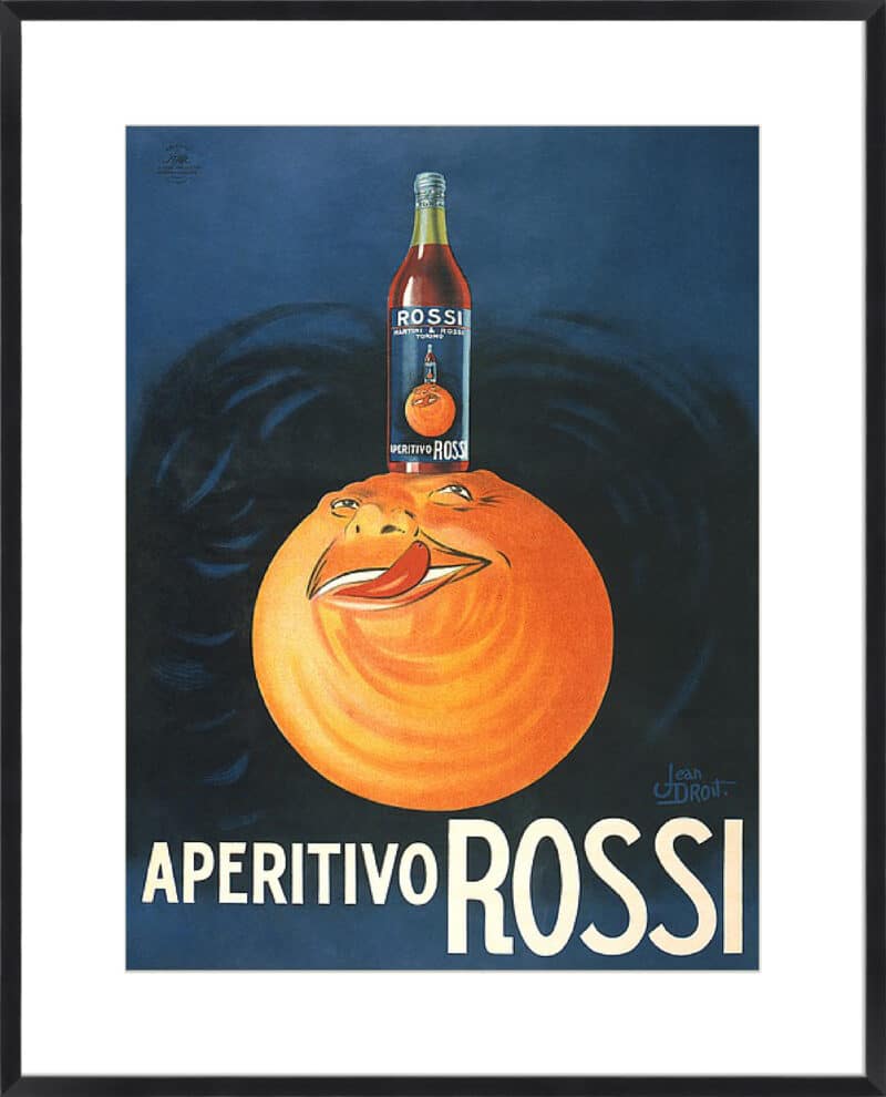Aperitivo Rossi - 10cm Mount Board Box Black