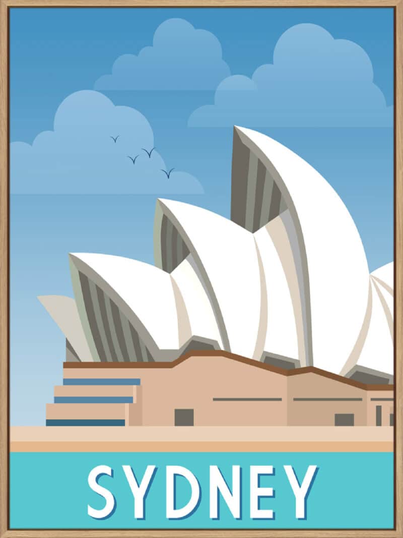 Architectural Icons I - Canvas Gallery Natural