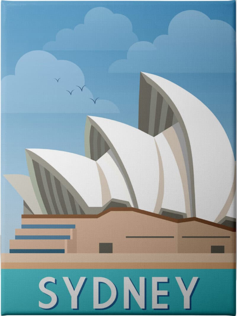 Architectural Icons I - Unframed Canvas Unframed Canvas