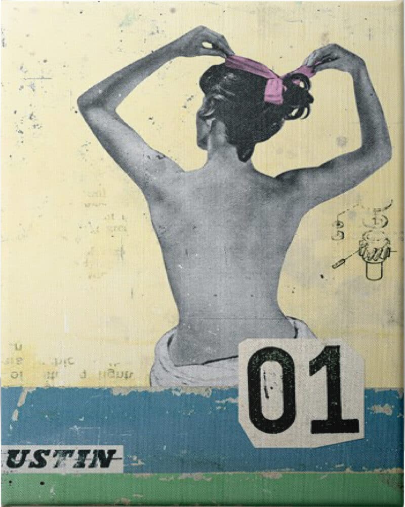 Bare Vintage Kareem Rizk - Unframed Canvas Unframed Canvas